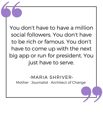 MARIA SHRIVER - POWERED BY INSPIRATION