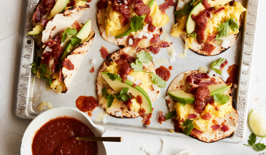 Sunday Paper Dinner Club: Austin-Style Breakfast Tacos | Gaby Dalkin