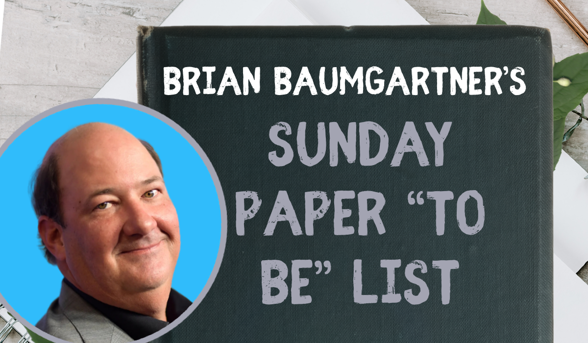 Brian Baumgartner, Author, “Welcome to Dunder Mifflin: The