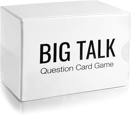 BIG TALK Question Card Game: Skip Small Talk, Make Meaningful Connections  