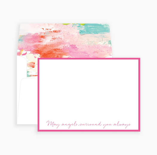 Anne Neilson Home May Angels Surround You Always Notecards 