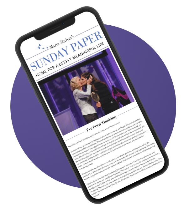 phone mockup of the sunday paper